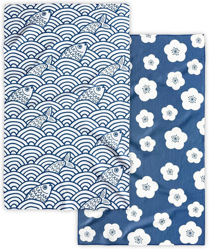 18" 30" 2-Pack Eulnars Kitchen Towels, Premium Dish Towels for Kitchen Drying, x Tea Towels, Quick Dry Microfiber Dish