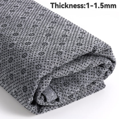 Pllieay 72x40 Inch Non Slip Final Backing Cloth, Vinyl Primary Tufting Cloth Backing Fabric, Non Slip Pad with Plum Blossom Pattern for Carpets Rug Tufting Gun Cushion Punch Needle