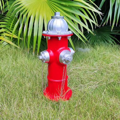 Generic 14.5 inch Dog Pee Post - Fake Fire Hydrant Outdoor Play Equipment, Puppy Training Post
