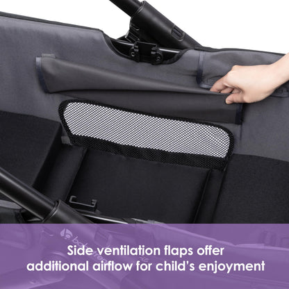 Baby Trend Navigator PRO 2-in-1 Stroller Wagon, Dash Sage