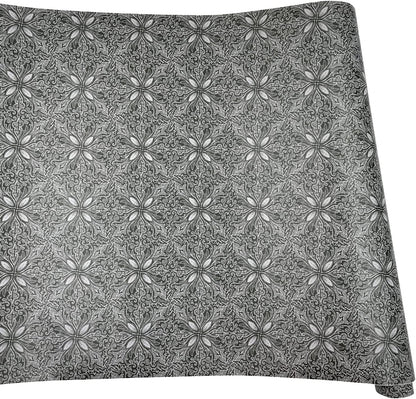 Yifely Vintage Petal Countertop Covering Paper, Self-Adhesive Shelf Liner, 17.7 Inch by 9.8 Feet