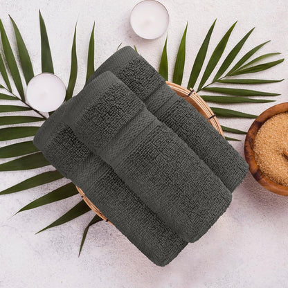T & L Towel and Linen Mart 100% Set Pack 4, (12 12 Towel and Linen Mart Cotton - Wash Cloth - of Quick Dry, Luxurious