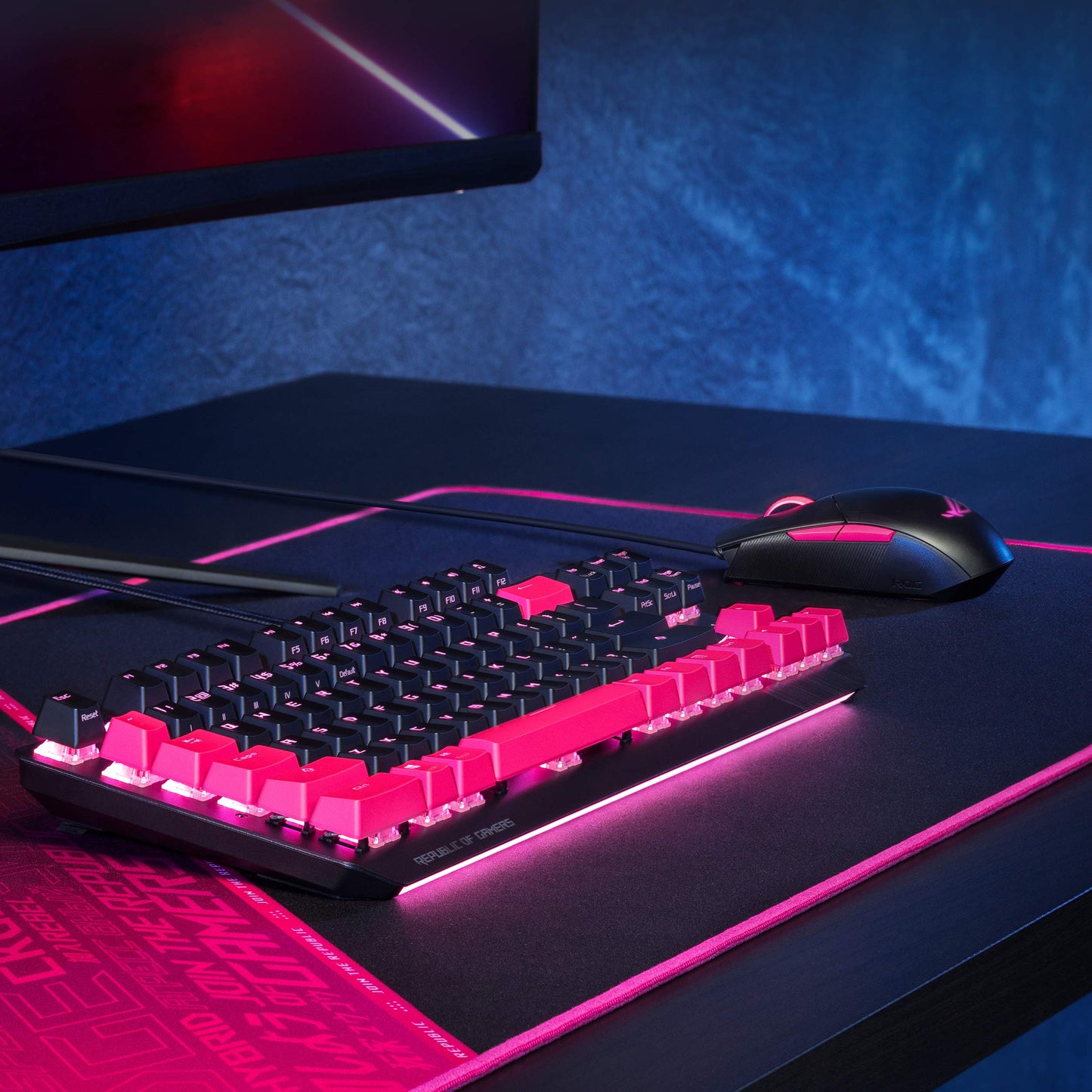 ASUS ROG Strix Impact III Wireless Gaming Mouse, 57 G Lightweight, 36K DPI Sensor, Bluetooth & 2,4GHz RF, ROG SpeedNova, Up to 618hrs Battery Life, Replaceable Switches, ROG Omni Receiver, Black