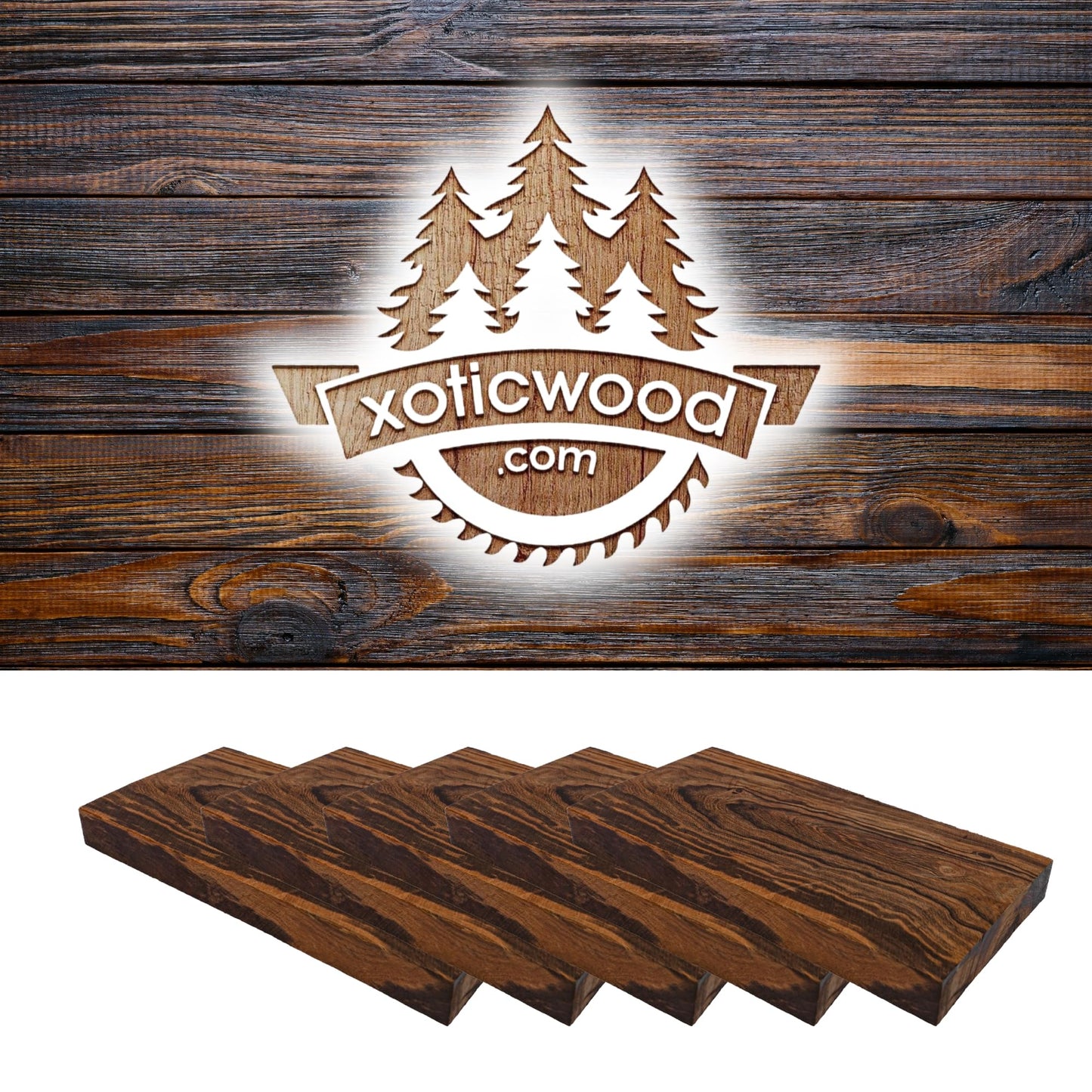 IECAP LLC Hardwood Desert Ironwood Scales, Exotic Wood Scales – Hardwood Lumber – Natural Wood for Woodworking, Woodturning, Carving - Diy Arts and Crafts – Turning Scales Kit - Size 10 x 5 x 1 Inches