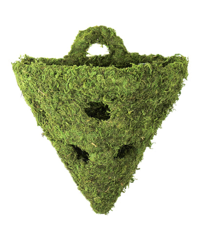 SuperMoss (29396 Mossweave Wall Sconce with Holes, Fresh Green, 10"