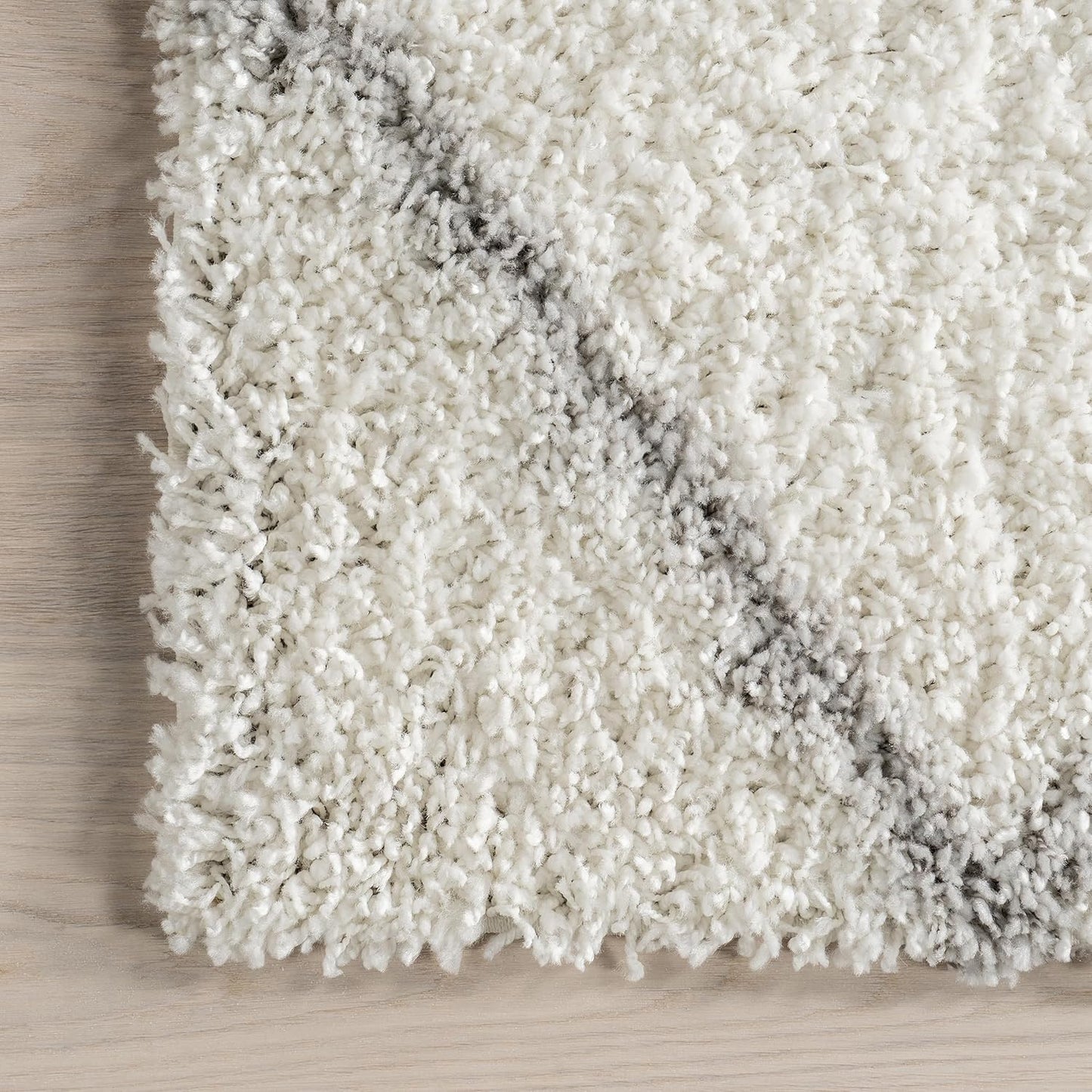nuLOOM Tess Moroccan Shag Area Rug - 2x6 Runner Shag Rug for Living Room