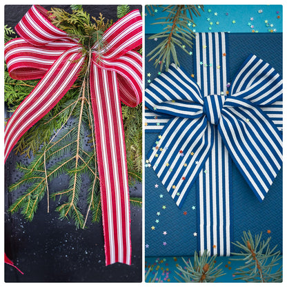 PATIKIL 10 Yards x 2.5" Christmas Ribbon, Velvet Ribbons Gift Wrapping Ribbon for Craft Birthday Wedding Festival Holiday Decoration, Black/Silver