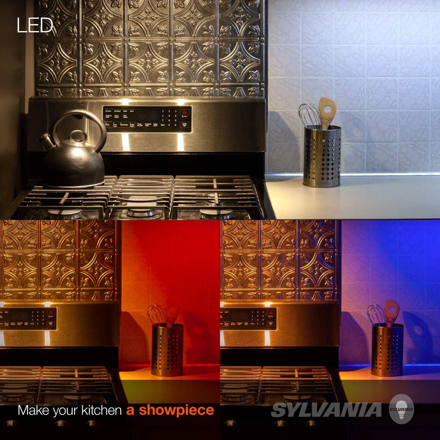 Sylvania LED Mosaic Flexible Light Strip Universal Connector Kit - 1 Pack (65487)