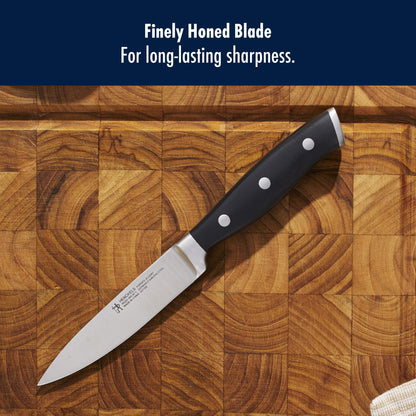 HENCKELS Forged Accent Razor-Sharp 2-pc Paring Knife Set, German Engineered Informed by 100+ Years of Mastery,Black