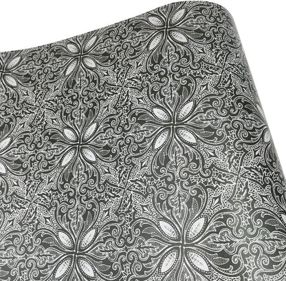Yifely Vintage Petal Countertop Covering Paper, Self-Adhesive Shelf Liner, 17.7 Inch by 9.8 Feet