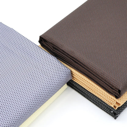 60x40 Inches Antislip Cloth, Vinyl Primary Cloth Backing Fabric, Rug Backing Fabric & Rug Making Supplies Tufting Gun Cushion Punch Needle (Black)
