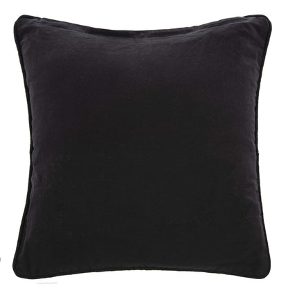 SAFAVIEH Home Midnight Black and Ivory Moroccan 20-inch Decorative Pillow Pillow