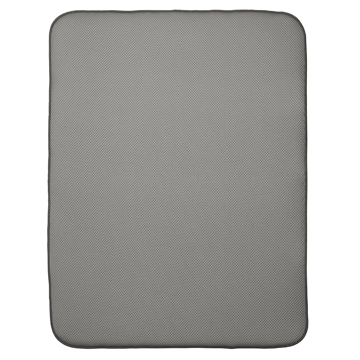 Solid Large Mat 24" x 18" InterDesign 41141, Black