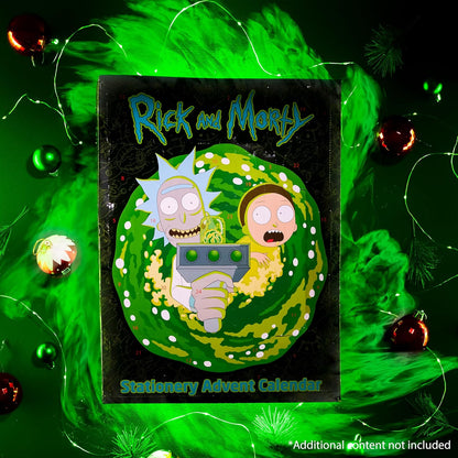Rick and Morty Advent Calendar 2025 - Fun 24 Surprises for Men & Teens | Perfect Christmas Countdown Gift