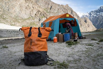SealLine Pro Pack Waterproof Backpack, Orange, 70-Liter