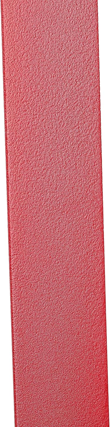 Sattiyrch 15" Wreath Hanger - Sturdy Steel Over The Door Hook for Front Door Decor (Red, 4")