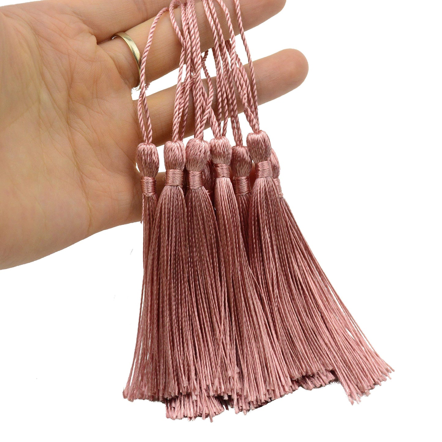Aokbean Copper Skeleton Keys with 5 Inch Tassel