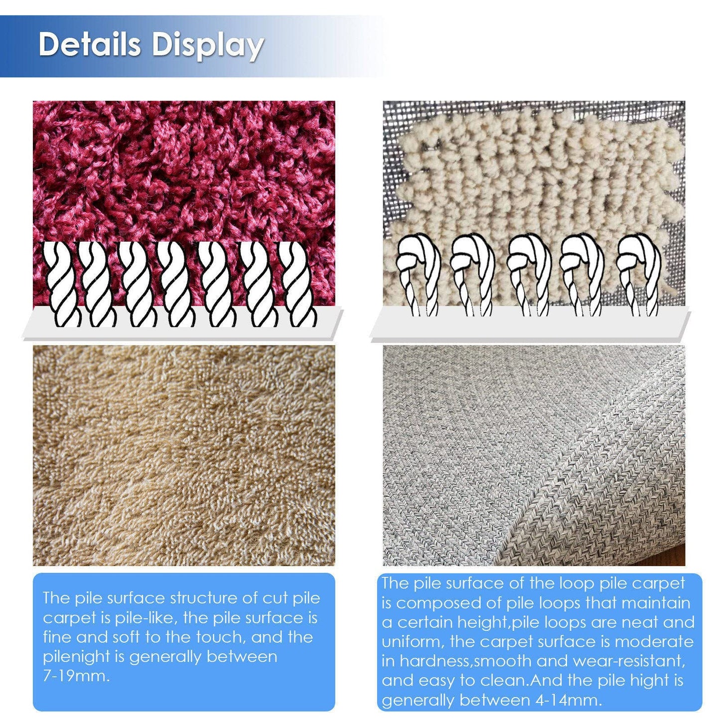 Aluminum Rug Tufting Frame Kit - Sturdy Metal Frame for Rug Making with Primary Tufting Cloth Stand and Tufting Fabric - Ideal Rug Tufting Supplies,70x90cm