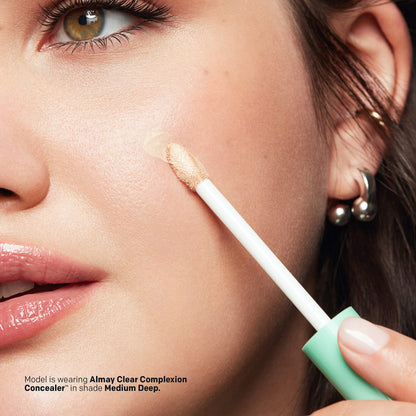 Almay Clear Complexion Acne & Blemish Spot Treatment Concealer Makeup with Salicylic Acid- for Sensitive Skin, 200 Light/Medium, 0.3 fl oz.