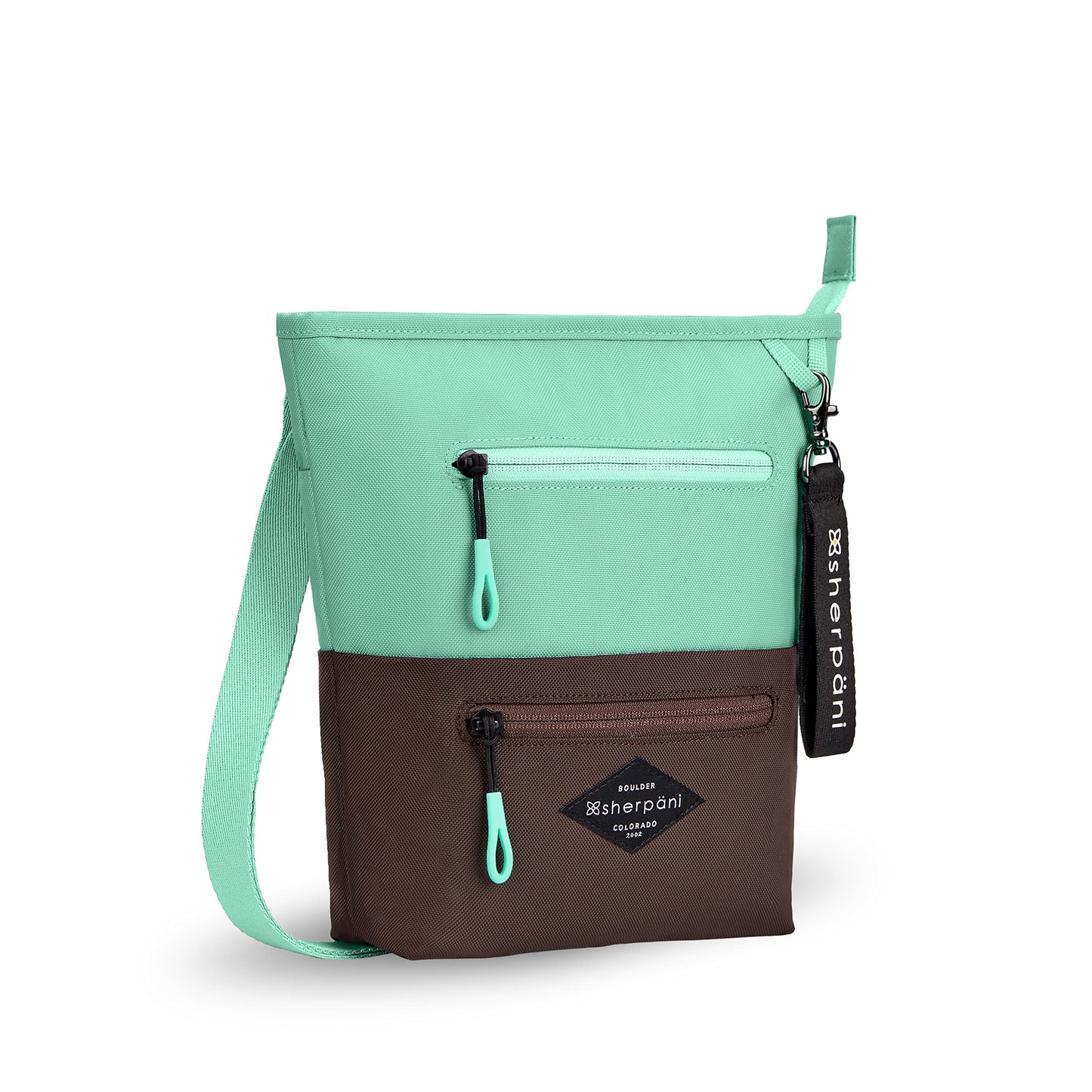 Sherpani Sadie, Nylon Crossbody Bag, Lightweight Shoulder Bag, Travel Cross Body, Crossbody Purse for Women, RFID Protection, Removable Coin Purse, Travel Gift (Chromatic Classic)