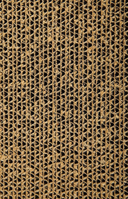 Scratch Lounge Cardboard Floor Refill, 2-Pack - for XL 13x22 Cat Scratchers - Heavy Duty Durable Lasts 10x Longer Than Conventional Scratchers