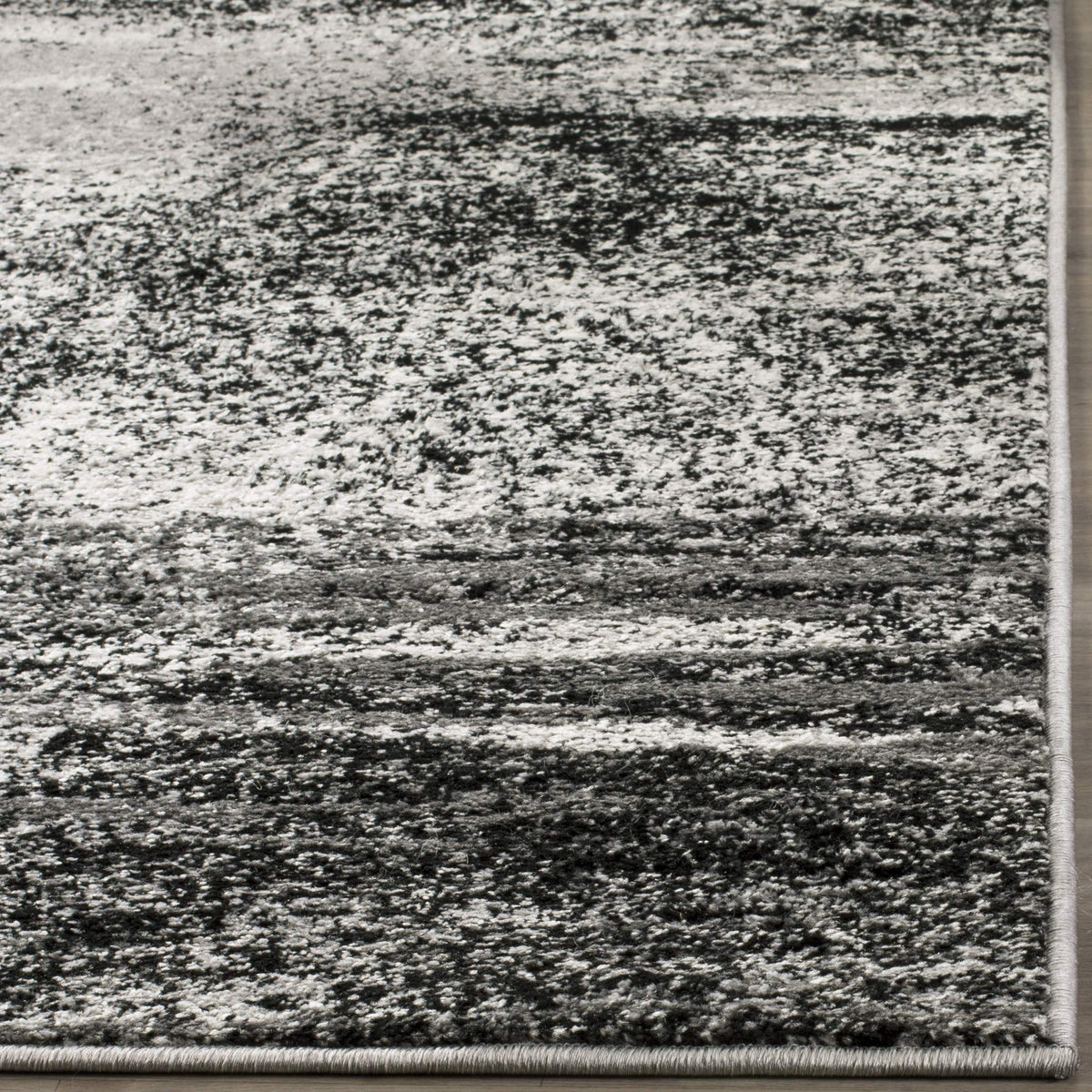 SAFAVIEH Adirondack Collection X-Large Area Rug - 12' x 18', Silver & Multi, Modern Abstract Design, Non-Shedding & Easy Care, Ideal for High Traffic Areas in Living Room, Bedroom (ADR112G)