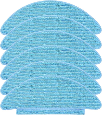 6 Pack Replacement Vacuum Mop Cloth Pads for Lubluelu SL60D SG60 SL61 Robotic Vacuum Cleaner