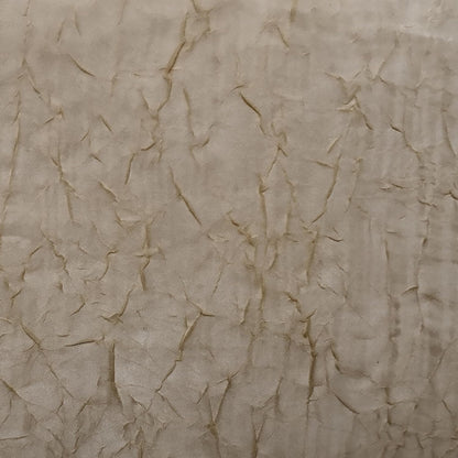 No. 918 Erica Crushed Sheer Voile Curtain Panel, 51" x 63", Taupe