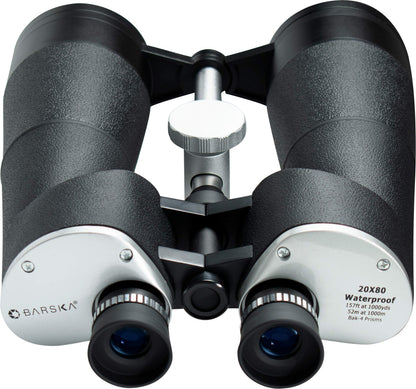 Barska 20x80 Cosmos Binoculars – Large Astronomy Binoculars with BAK4 Porro Prisms, Multi-Coated Optics & Rubber Grip – for Stargazing & Long Distance Viewing