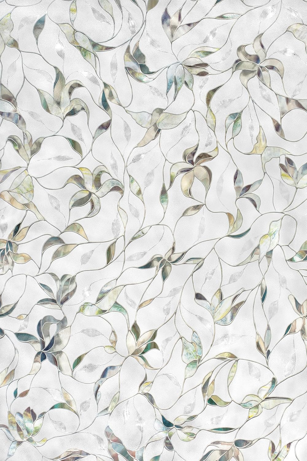 Artscape Flight Window Privacy Film with Textured Glass Pattern, Non-Adhesive & UV Protection, 24 x 36 inches