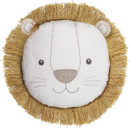 14 MON AMI Leopold Lion Dcor Pillow |Plush Stuffed Animal Hugging Pillow, Decorative Cushion for Childs Nursery, Bed