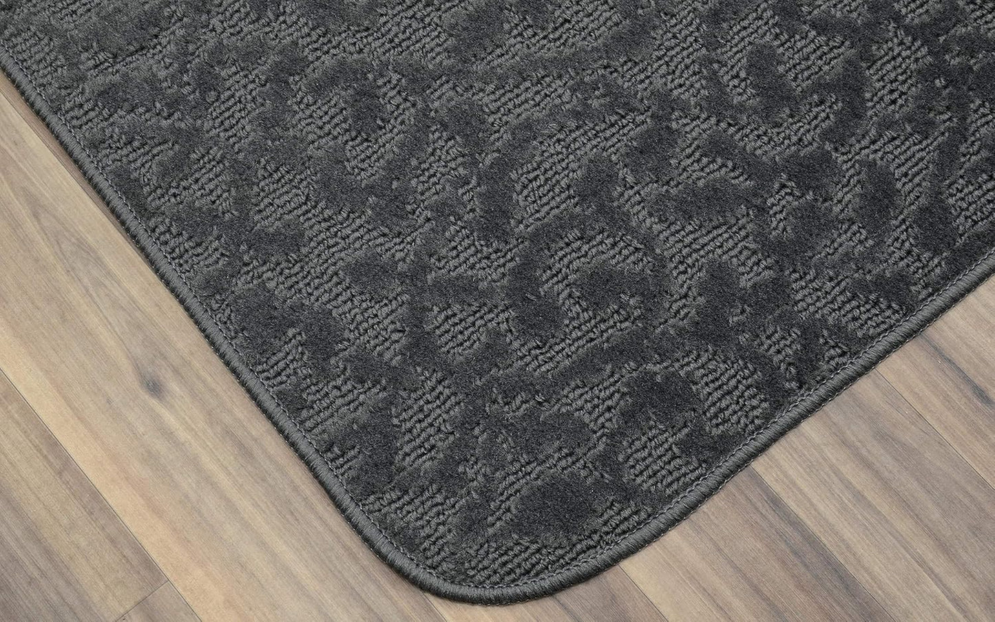 Garland Rug Ivy Vine Rug Mat, 24 in x 40 in, Cinder Gray