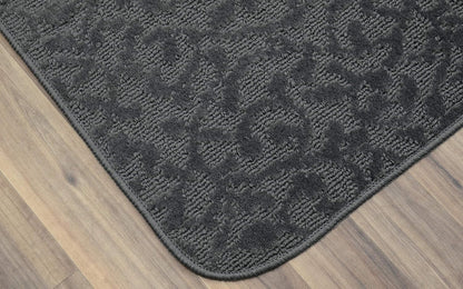 Garland Rug Ivy Vine Rug Mat, 24 in x 40 in, Cinder Gray