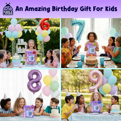 DIY Infinity Mirror Kit for Kids Age 6+ - Crafts for Girls 8-12 with Lights & Custom Letters - Creative10 Year Old Girl Birthday Gifts, Fun Gifts for 6 Year Old Girl, Creative Stem Toys for Ages 8-13