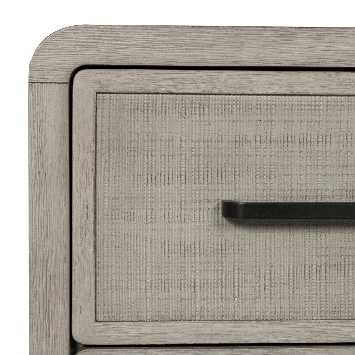 Furniture of America Austin Modern Solid Wood 24-inch 2-Drawer Nightstand with USB Ports, Cedar Bottom Drawer, No Assembly Required for Bedroom, Guest Room, Natural Oak