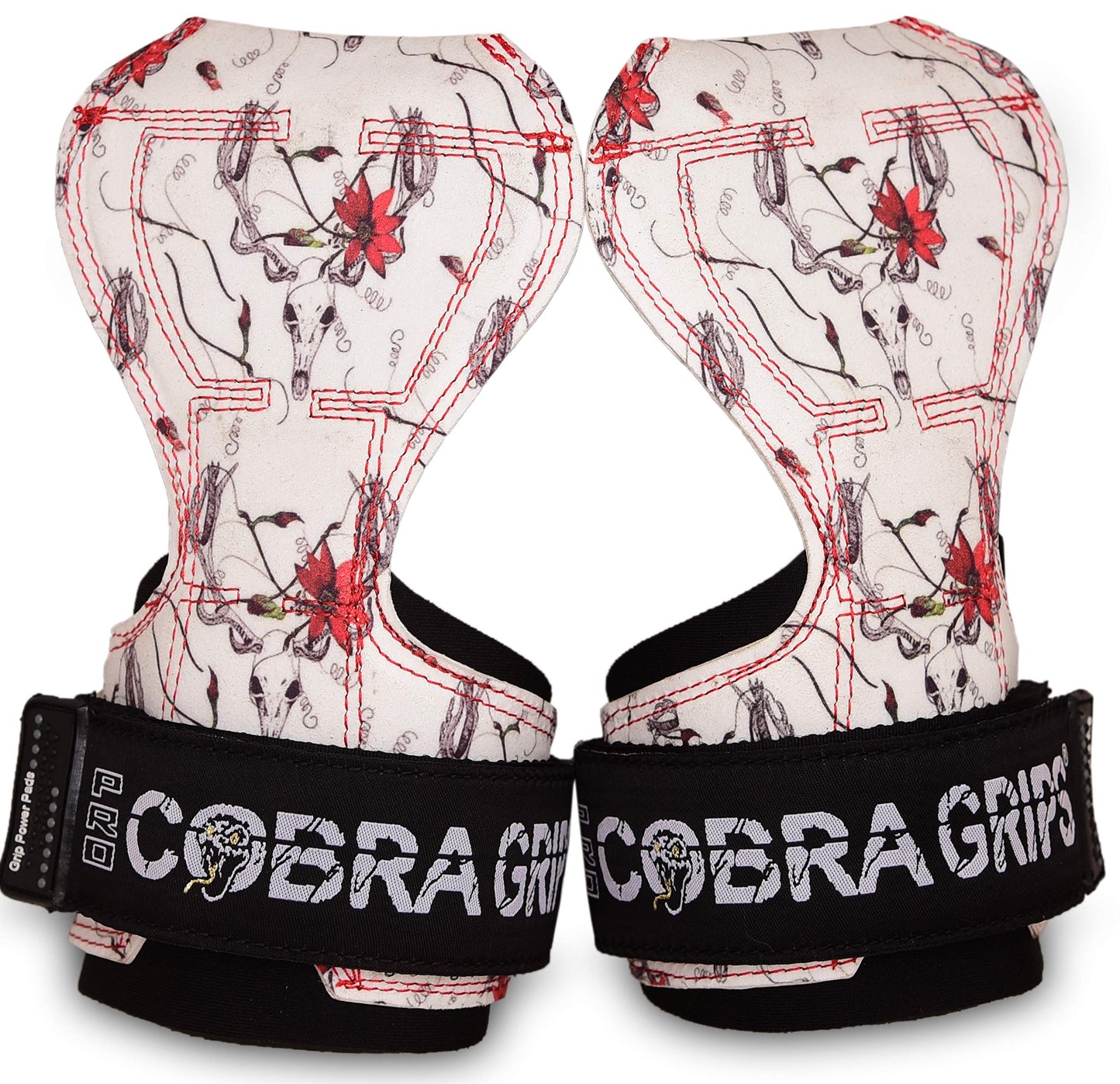 Cobra Grips PRO Weight Lifting Gloves Heavy Duty Straps Alternative Power Lifting Hooks for Deadlifts Adjustable Neoprene Padded Wrist Support Bodybuilding
