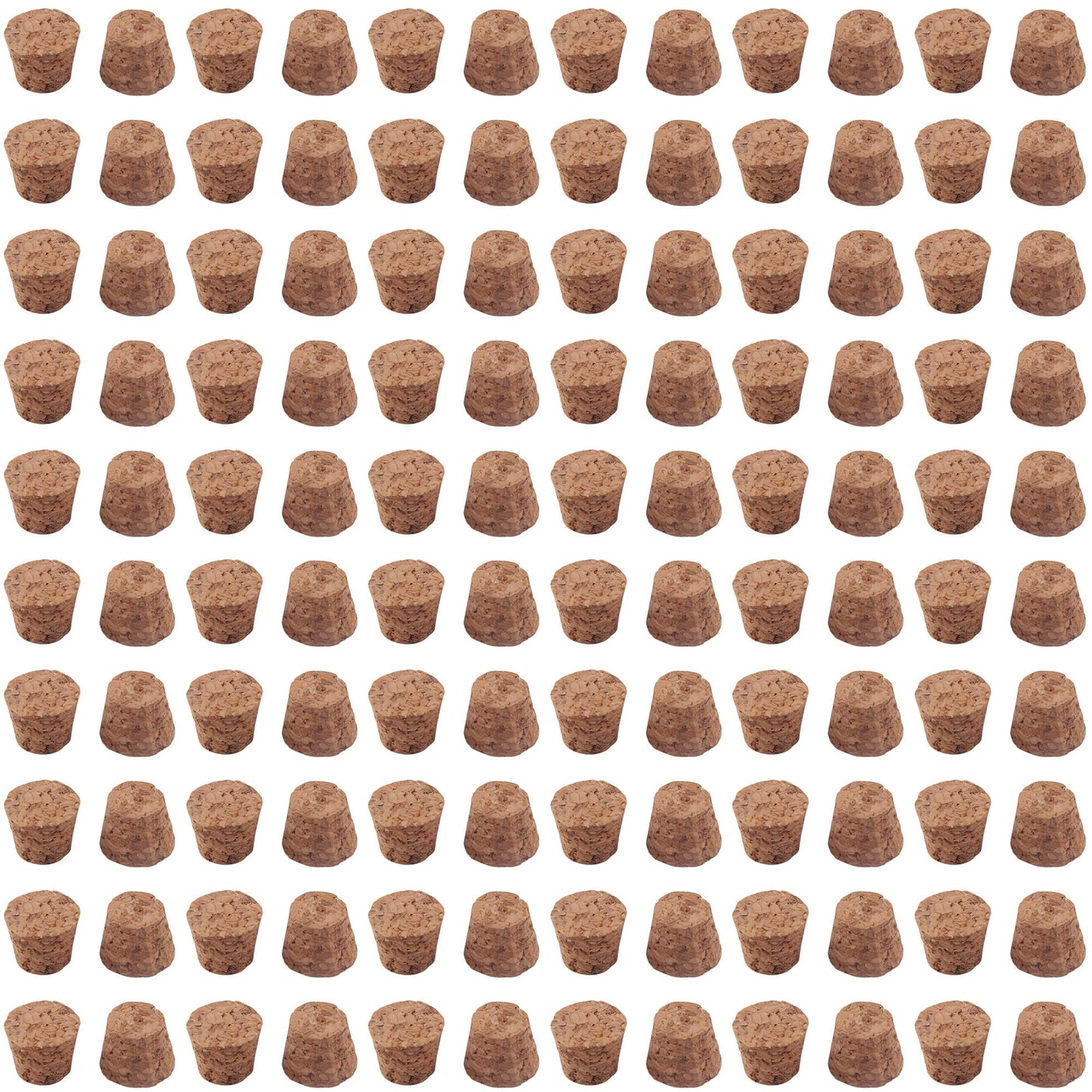 1/2 Inch Mini Tapered Cork Stoppers 120 Pcs Wooden Wine Bottle Corks Reusable Small Bottle Plugs Durable Replacement Wine Stoppers for Jars, Beer Bottles, Apothecary Jars & DIY Craft