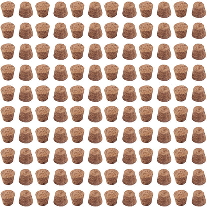 1/2 Inch Mini Tapered Cork Stoppers 120 Pcs Wooden Wine Bottle Corks Reusable Small Bottle Plugs Durable Replacement Wine Stoppers for Jars, Beer Bottles, Apothecary Jars & DIY Craft