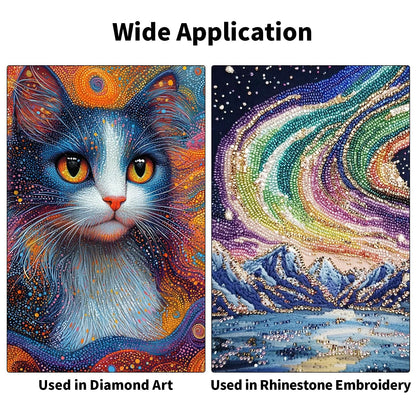 Ferixan Rollers Tool Design for Diamond Painting Beginners: 4-Piece Rollers Set for Aligning & Flattening Diamond Art - Gem Art - Rhinestone Embroidery