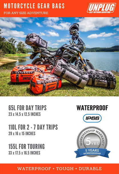 UNPLUG EASY OUTDOOR ADVENTURE Modern, Adventure Orange, 155L