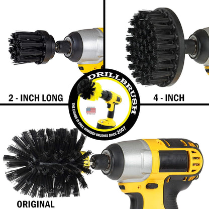 3 Set Safe Wire Brush Alternative - Ultra Stiff Nylon Bristle Scrubbing Brushes - Piece Grill Cleaning - Griddle