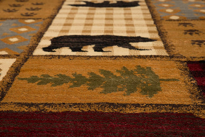 United Weavers of America Affinity Lodge Mosaic Rug, 1'10" x 3', Multi