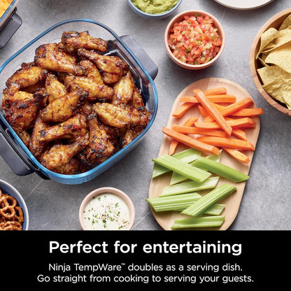 Ninja 4-QT CleanCrisp™ Glassware Container - Microwave & Dishwasher Safe, PFAS Free