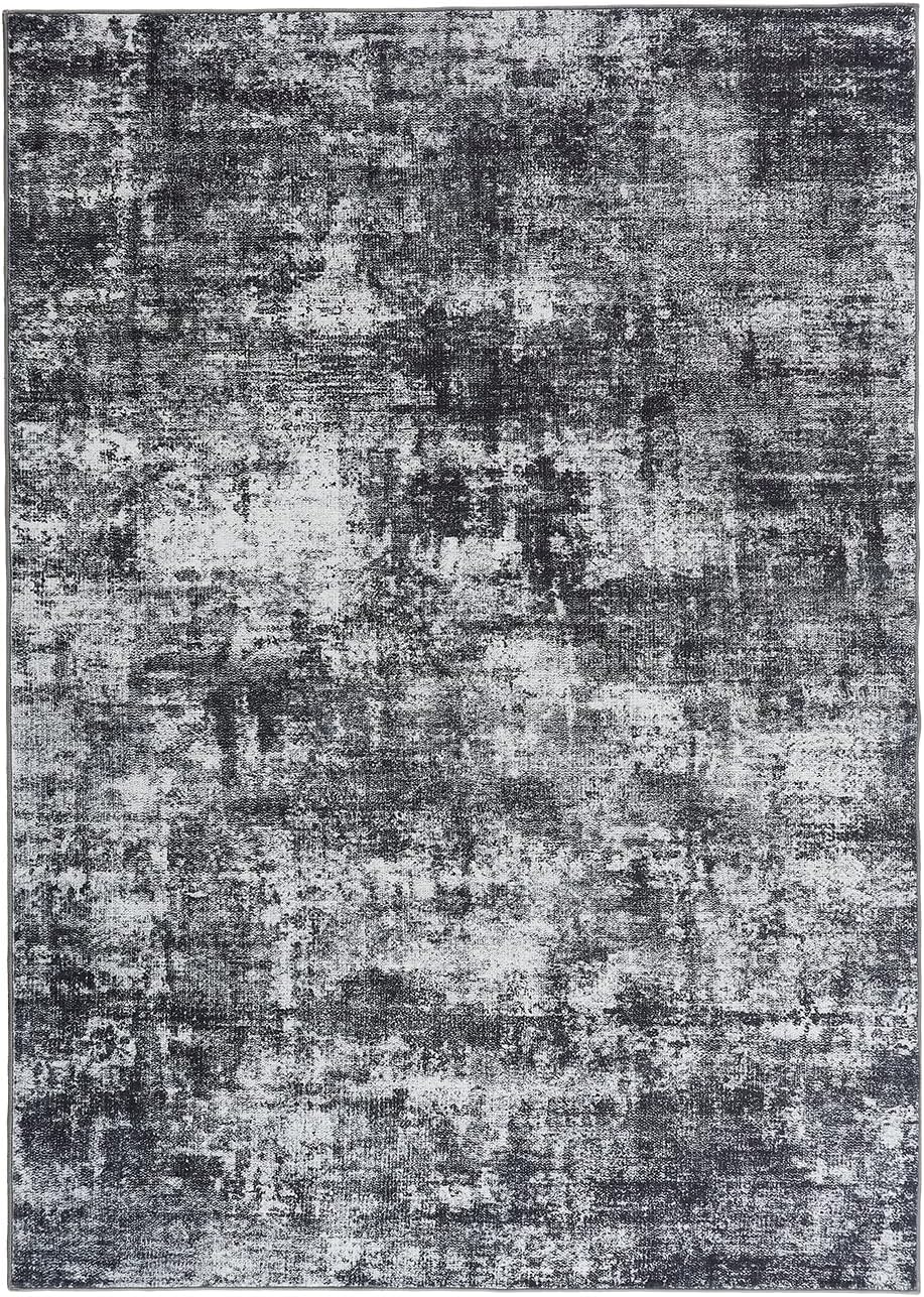 5x7 Abstract Area Rugs Washable Non-Slip Rug for Living Room Bedroom Soft Carpet Indoor Floor Non-Shedding Rugs