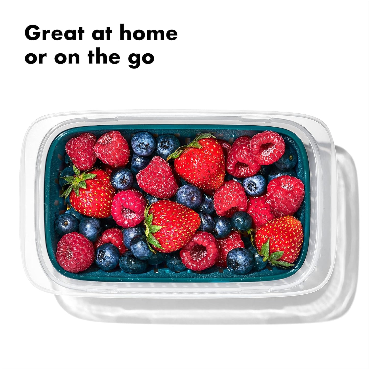 PREP AND GO CONTAINER WITH COLANDER by OXO GG