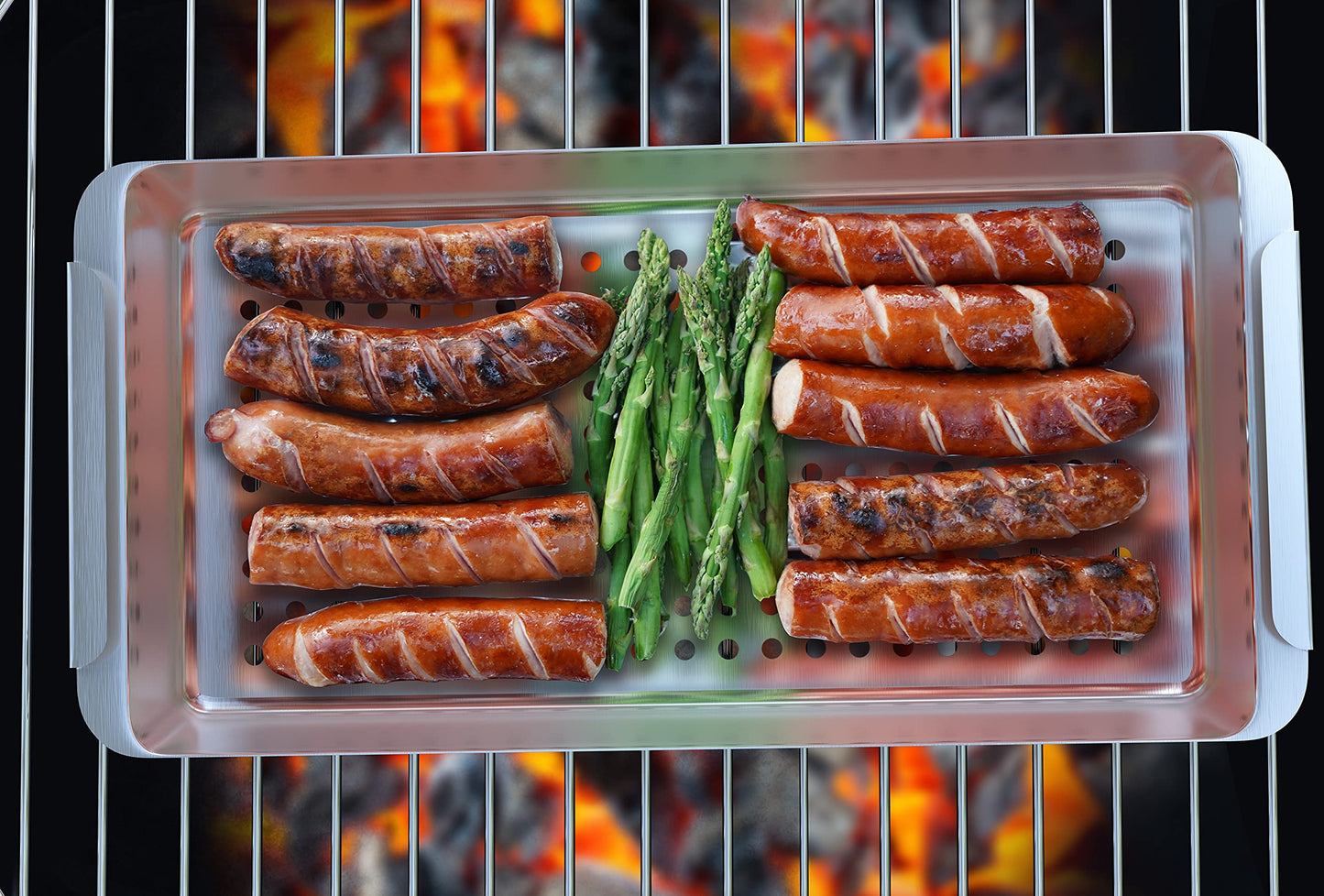 Yukon Glory™ BBQ 'N SERVE Grill Baskets (BBQ 'N SERVE SET)