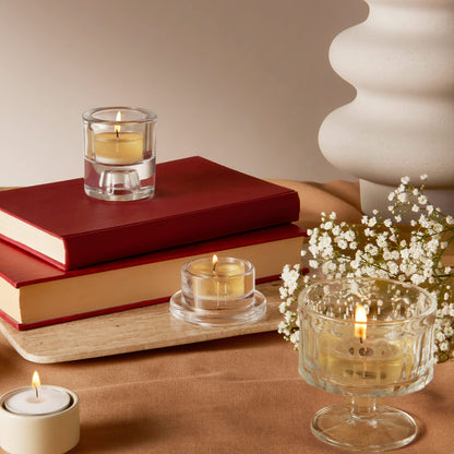 Bolsius - Large Pack of Tea Lights - 90 Pieces - 8 Burning Hours - White - Long Burning Time - Decorative Household Candles - Without Palm Oil - Clean Burning