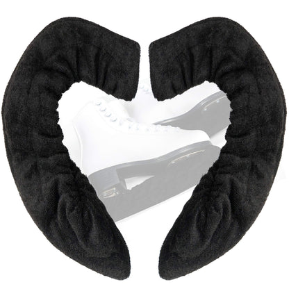 Athletico Ice Skate Blade Covers - Guards for Hockey Skates, Figure Skates, and Ice Skates - Skating Soakers Cover Blades from Youth to Adult Size - Men, Women, & Kids (Medium, Black)