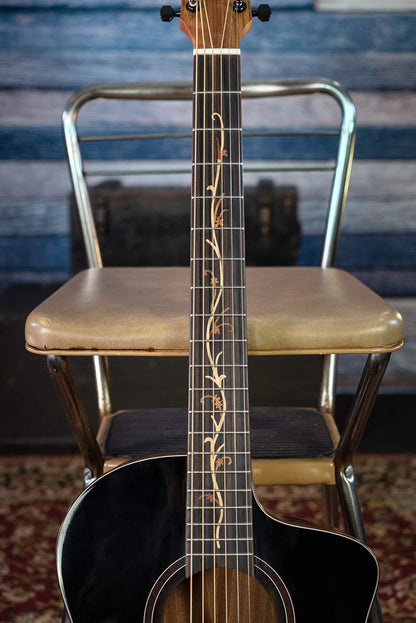 Washburn Bella Tono Vite S9V Studio Cutaway Acoustic Electric Guitar (BTS9VCECH-D)