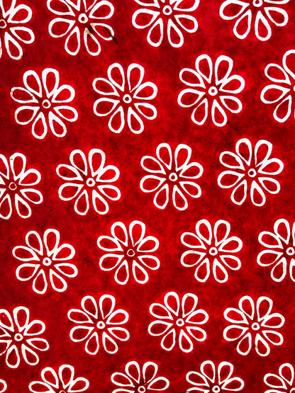 Flower Paper, Gift Wrapping, Batik Handmade Paper, Pattern Paper for Crafts, Natural Handmade Paper, Gift Wrapper, Scrapbooking Supplies, Origami Paper, Luxury Journals Paper, handmade paper crafting